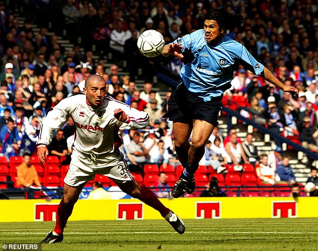 Caballero became a cult hero during a five-year spell at Scottish Premier League club Dundee.