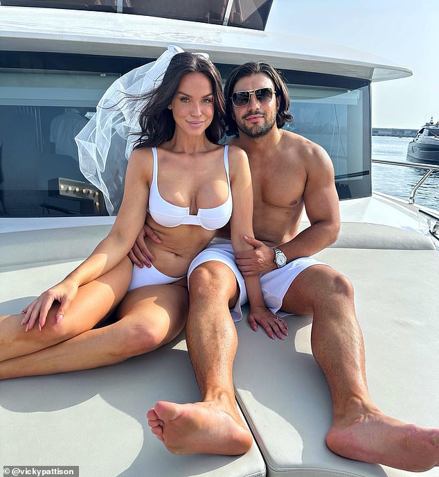 The TV personality, 36, officially tied the knot at Marylebone Town Hall in August, surrounded by loved ones, and remarried in Puglia on Wednesday.