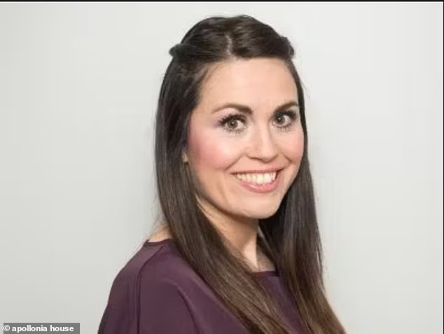 Tiffany, daughter of former footballer Les Chapman, currently works as a dental receptionist at Apollonia House Dental and Health Center in Oldham (pictured on the company's official website).