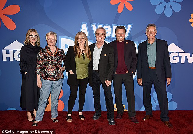 The hookups coincided with the age that each of the characters played. The Brady kids seen here in 2019