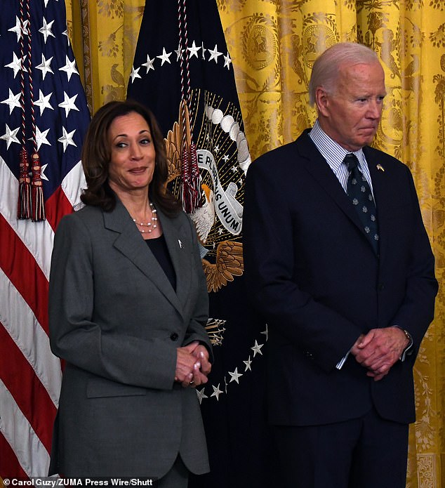 'Joe Biden was left mentally disabled. Kamala was born that way. She was born like this