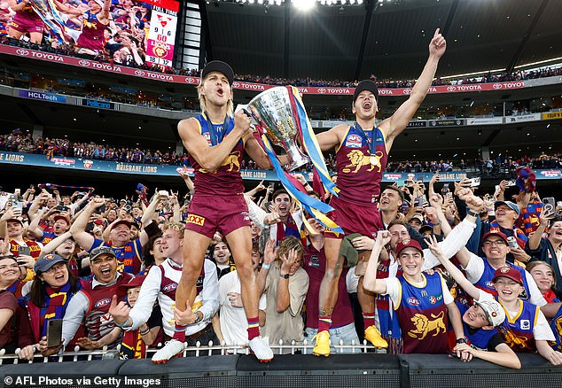 The Brisbane Lions claimed victory in the grand final on Saturday at the MCG