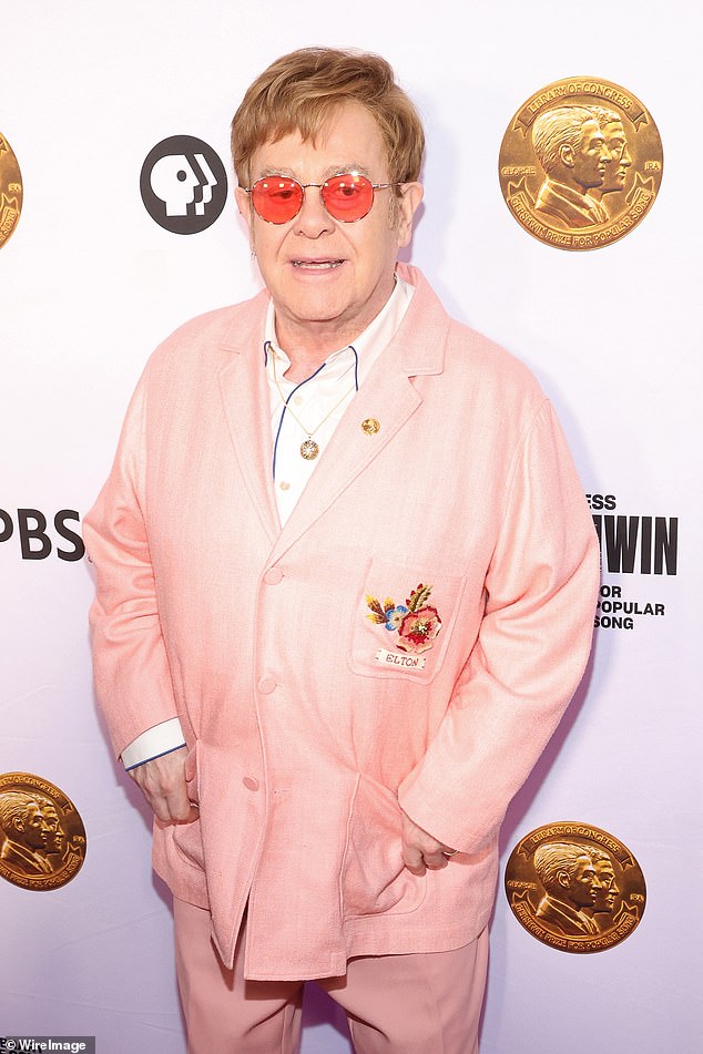 Opening night will take place at the Dominion Theater on December 1, World AIDS Day (pictured: Elton John attending the 2024 Gershwin Prize)