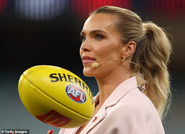 Holmes is a former AFLW player and a respected AFL commentator.