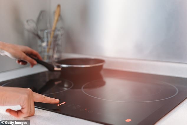 On touchscreen stoves, users found the process difficult after the touch buttons failed, often due to overflowing pots.