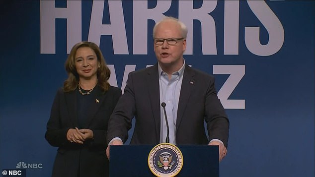 Jim Gaffigan was next introduced as Minnesota Governor Tim Walz.