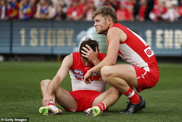 Lloyd says Swans players will be haunted by these moments for the rest of their careers