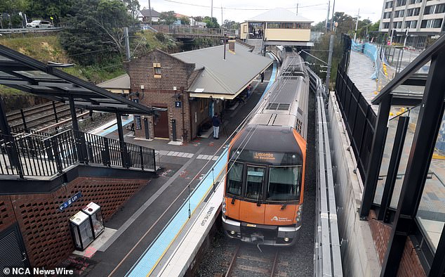 But the conversion of the 130-year-old T3 Bankstown line to the tube involves difficult upgrades, meaning it could remain closed even longer than planned (file image)