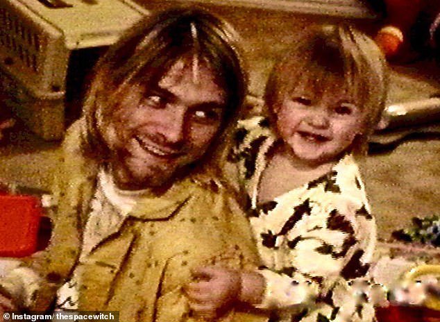 Kurt Cobain committed suicide in 1994 at age 27 when his daughter Frances was barely one year old.