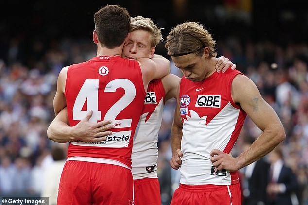 For the second time in three seasons, the Swans were absolutely destroyed in the big game.