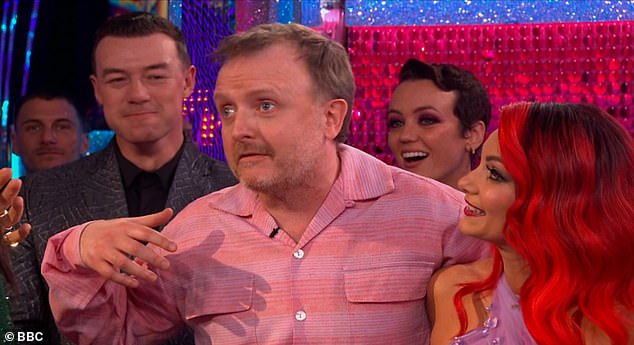 Later in the show, Chris McCausland left the audience and viewers in stitches as he delivered a savage critique of judge Craig Revel Horwood.