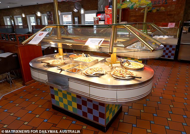 Behold... Pizza Hut's latest all-you-can-eat buffet station