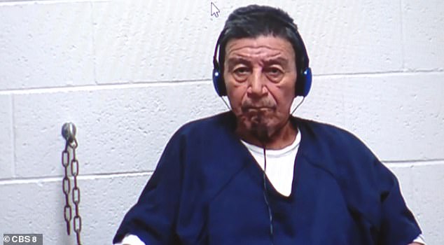 Alfredo Hernandez (pictured), 66, is accused of killing his on-again, off-again girlfriend Terri Bistodeau, then 39, at their home in San Diego.