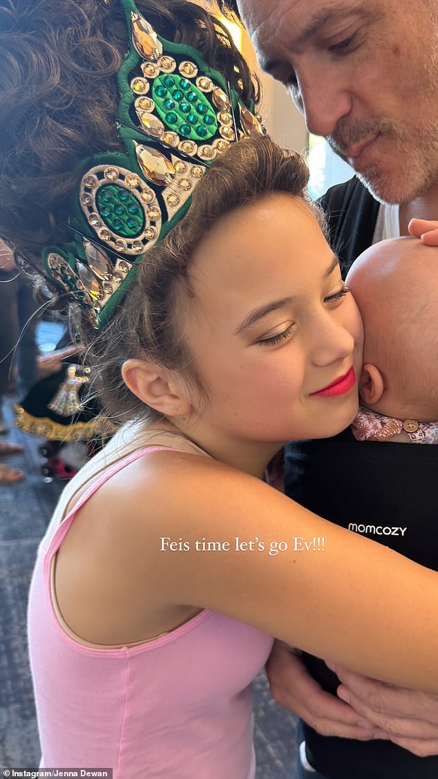 Jenna also posted photos celebrating her daughter's dance achievements on her Instagram Stories.