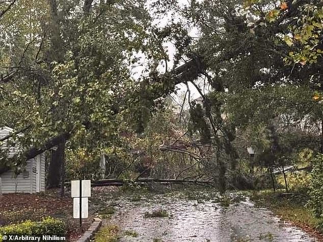 As the weakened storm moved north, it unleashed torrential rains in the Carolinas and Tennessee, causing widespread flooding and mudslides.