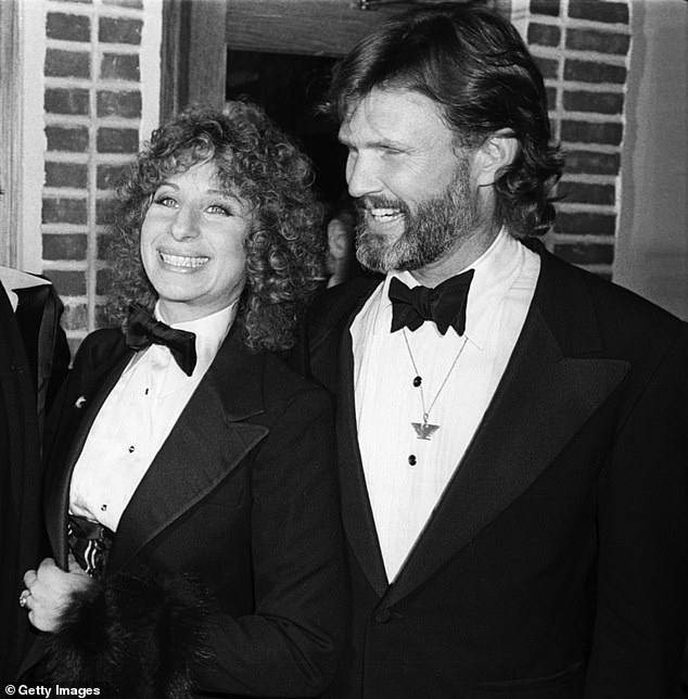 Streisand's song 'Love Theme From A Star is Born' earned her a Grammy Award in 1978 and an Oscar for Best Original Song at the 1977 Academy Awards; seen in 1976