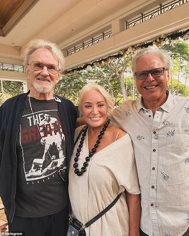 Country star Tanya Tucker and her boyfriend Craig Dillingham spent time with Kristofferson in his adopted home state of Hawaii last April: 'Spending a little time on the island with a very special friend!!! Aloha!