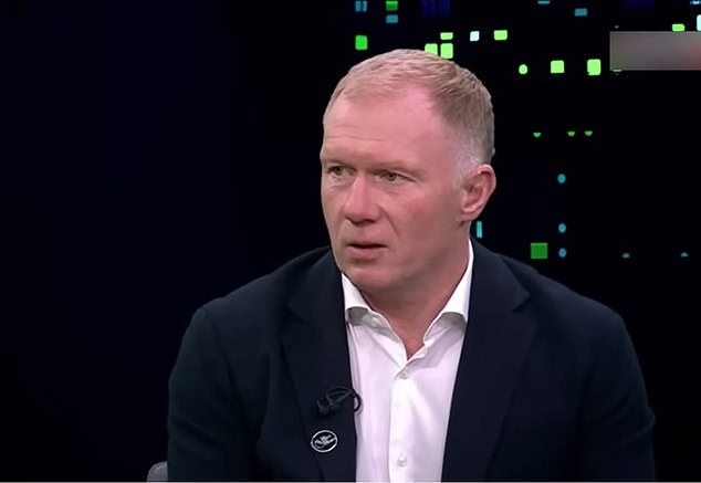 Former Man United star Paul Scholes angered club appearance 