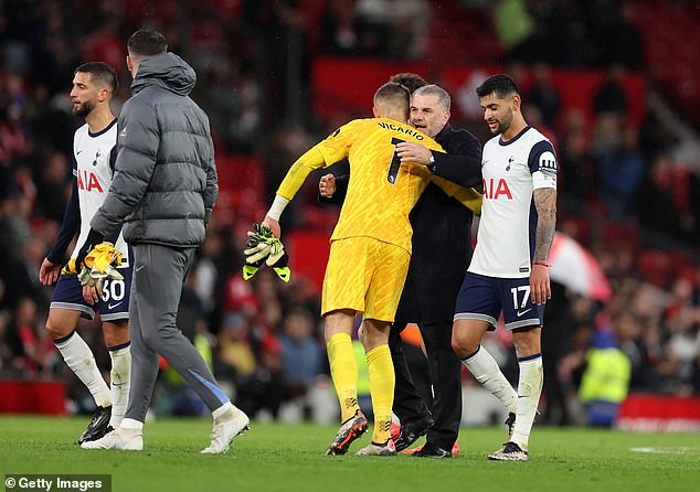 Scholes believes Spurs boss Ange Postecoglou has developed a faster style of play than Ten Hag