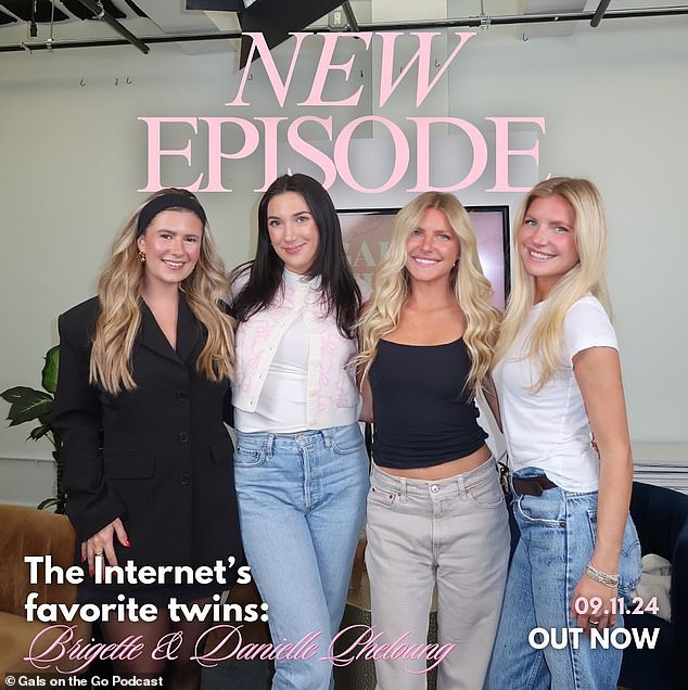 The podcast delved into many aspects of the twins' lives, including the projects they envision for themselves in the future.