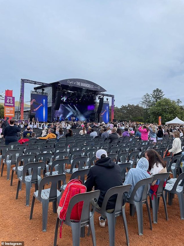 The social media activist, 43, decided to organize the tribute concert after failing to get tickets to Swift's Australian Eras tour this year.