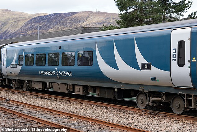 Enjoy the beautiful highland scenery on the Caledonian Sleeper train, linking London and Scotland.