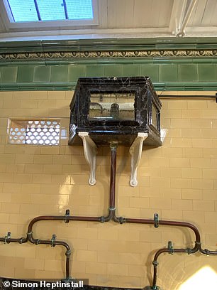 The opulent urinals were visited by King Charles when he was Prince of Wales.