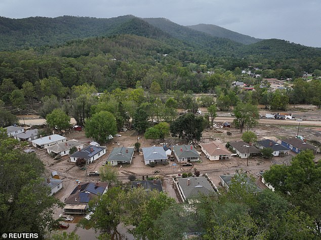 A thick layer of mud covers the entire area