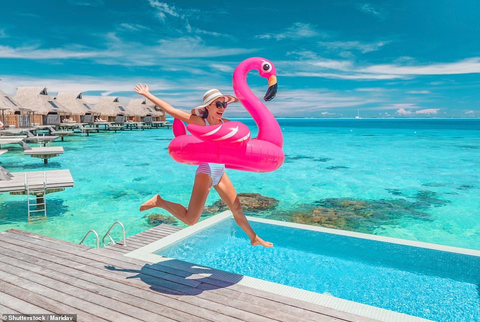 The study shows that 51 percent of people between 18 and 34 years old don't even want to think about how much money they spend when they are on vacation.