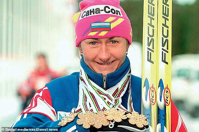 Russian athlete Yelena Välbe, current president of the Russian Cross-Country Ski Federation