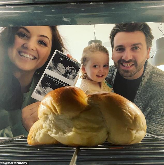 Just last week the presenter, 37, and her husband Kerr Okan announced that they are pregnant again.