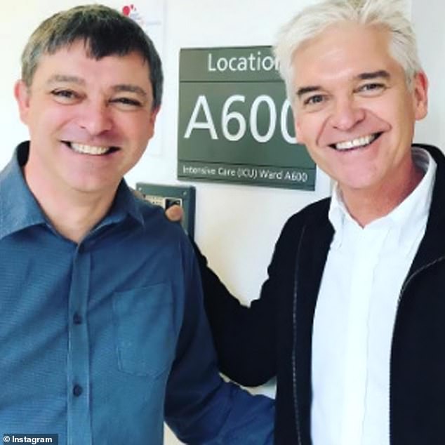 Schofield is pictured with his brother in 2017, six years before his conviction and imprisonment.