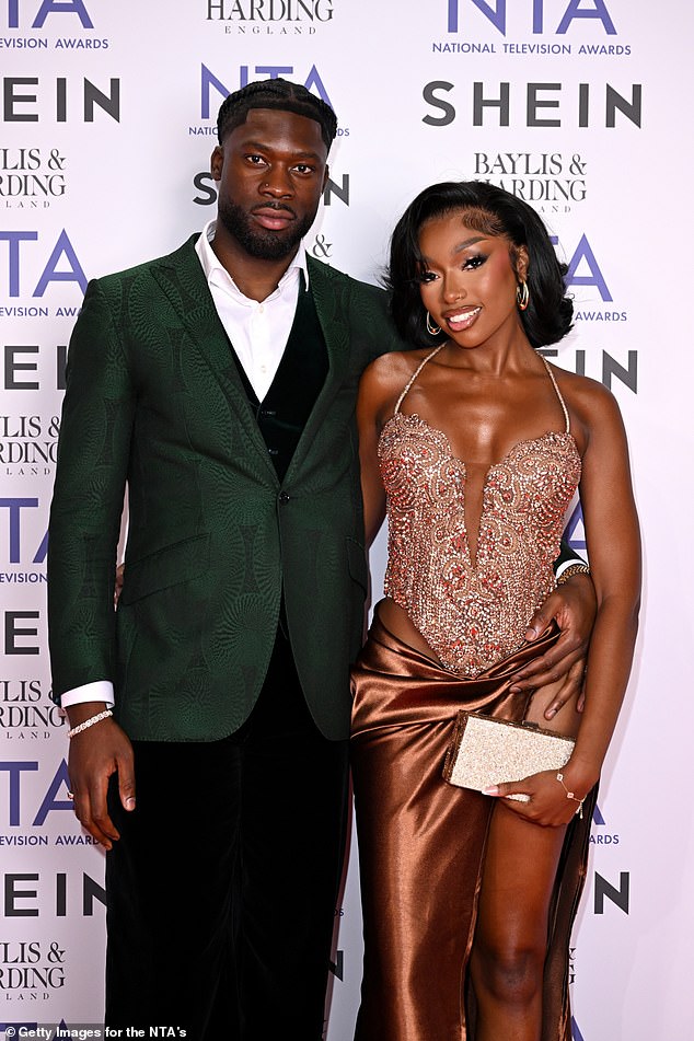 Mimii and Josh attended the National Television Awards together earlier this month for the 9/11 ceremony.