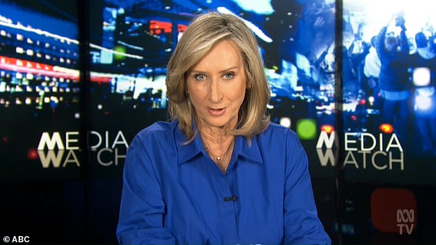 ABC's Media Watch was discussing her new job on Monday, when host Janine Perrett said it was 