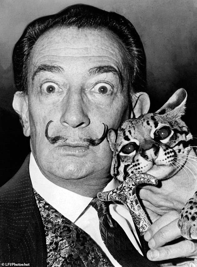 Catalan surrealist Salvador Dalí (pictured) received his formal fine arts education in Madrid.