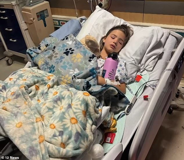 Since a third hospital discovered that her body had been poisoned with rattlesnake venom, Allie has undergone two surgeries and will undergo a third this week to restore blood flow to her leg.