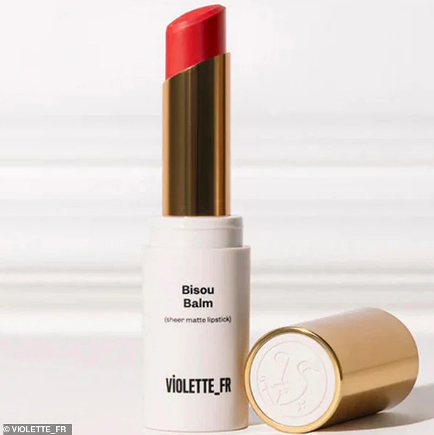 Violette FR's $29 Bisou Balm, which is advertised as a combination between a 'sheer matte lipstick' and a hydrating lip balm, is what Osses recommended to her thin-lipped views.