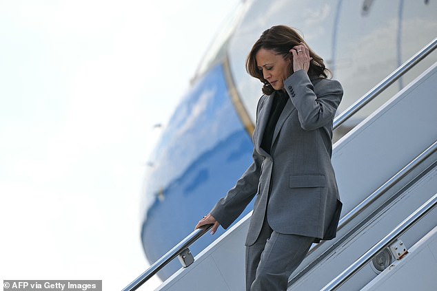 Harris' event in Green Bay was canceled. Instead, she flew to Atlanta for a rally.