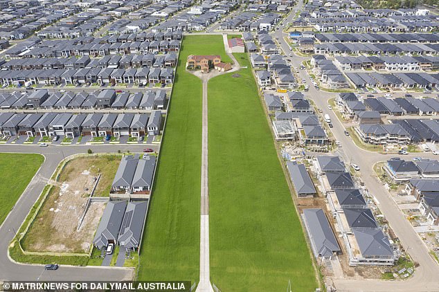 Quakers Hill House sits on 1.99 hectares and has a stately 200m-long Windsor Castle-style driveway that runs across the vast lawn to the front door.