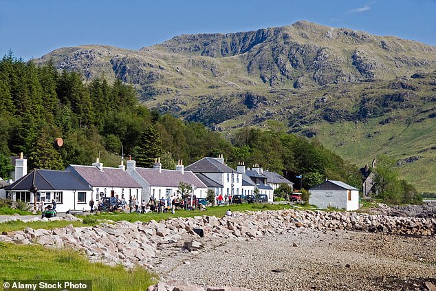 Missing walker Paul Conway had been craving a drink at the remote Old Forge pub in the village of Inverie (pictured)