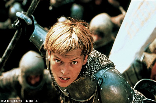 The 62-year-old Elvis Presley director has caused a stir in Hollywood after launching an open casting call that could see a completely unknown star appear in the upcoming blockbuster. Pictured: American actress Milla Jovovich as Joan of Arc in the 1999 film The Messenger: The Story of Joan of Arc