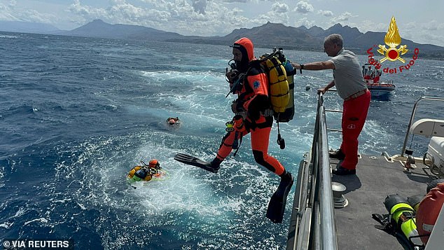 Divers searching the wreckage of the yacht last month found that all six victims of the disaster whose bodies were recovered from the yacht had no water in their lungs, suggesting the cause of death was asphyxiation due to lack of oxygen.