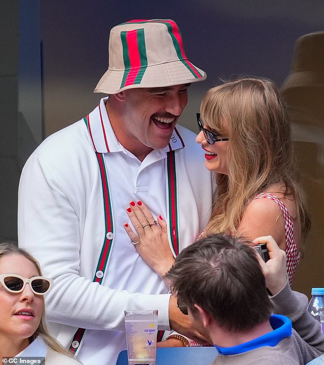 The singer and the athlete, both 34, attended the US Open together in New York City on Sunday and showed off their love for each other in front of the cameras.