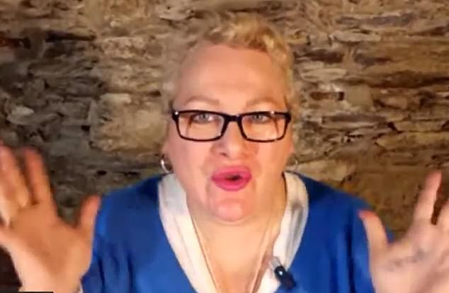 Self-proclaimed spiritual medium Amandine Roy posted a four-hour video on YouTube that allows a conspiracy theorist to make false claims.