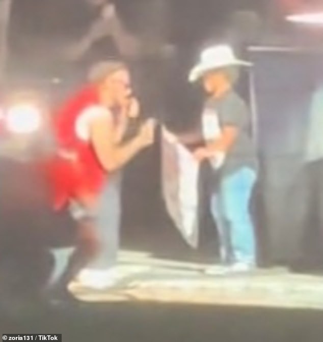 The 30-year-old Be Like That singer stopped his concert in Denver, Colorado, on September 6 to give a hug to a child who was being bullied by 