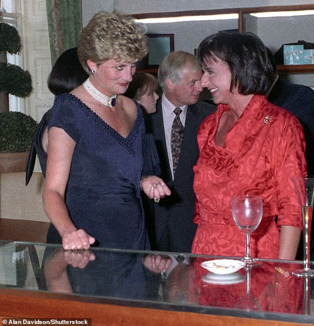 My wife Rosa Monckton was a friend of Princess Diana. In 1997, Fayed tried to have my wife fired from her job as managing director of jeweler Tiffany & Co in London, when Rosa - after Diana's death - declared that her friend had not intended to marry Dodi. Rosa appears here with the late princess at the Tiffany & Co summer party at the Mayfair store in July 1993.