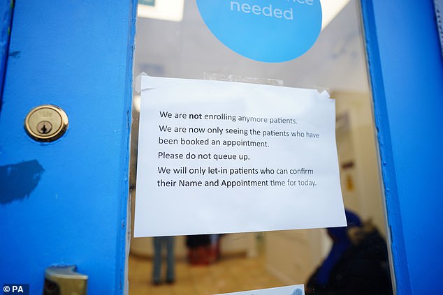 More patients came in today hoping for an NHS dentist, only to find a sign on the door that read: 