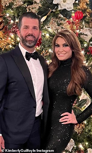 Don Jr. with his fiancée Kimberly Guilfoyle