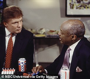 Willie Brown meets then-businessman Donald Trump on an episode of Suddenly Susan