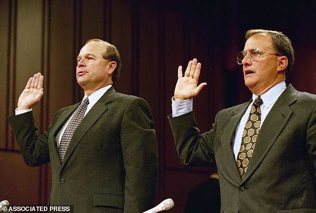 Former FBI Deputy Director Danny Coulson (right) helped organize security for PGA tournaments and protect several U.S. presidents.